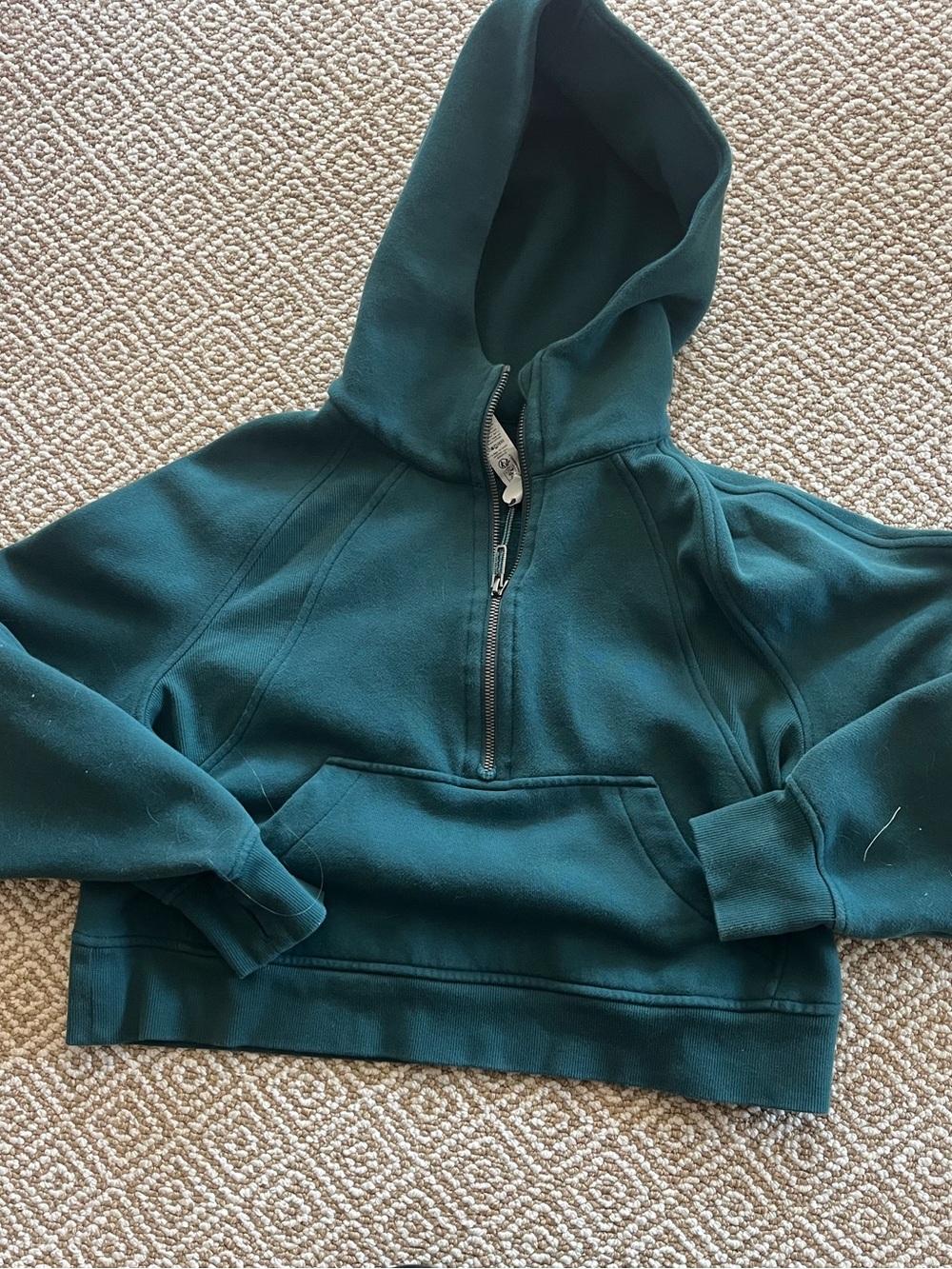 Lululemon Half Zip Hooded Scuba